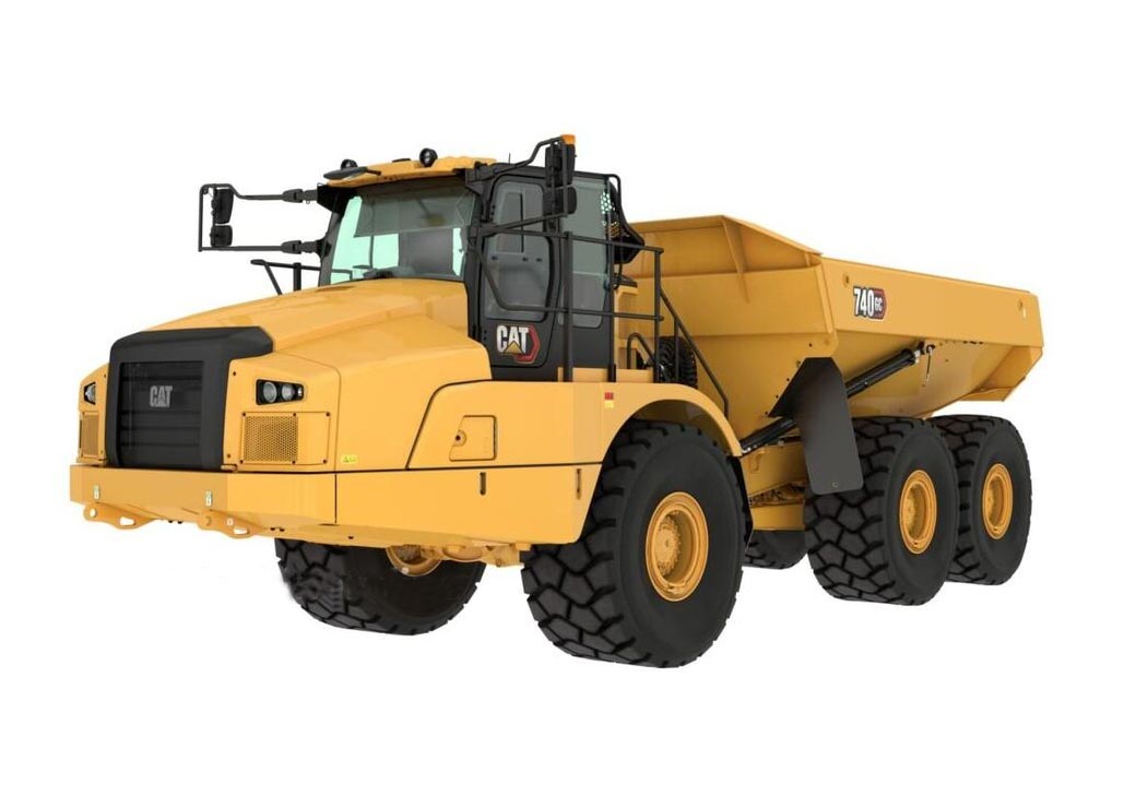 دامپ تراک کمرشکن Caterpillar 740 GC