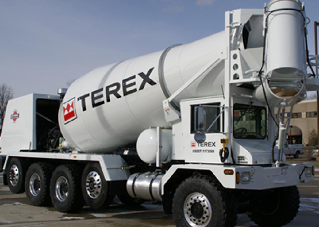 تراک میکسر Terex Advance Commander Series