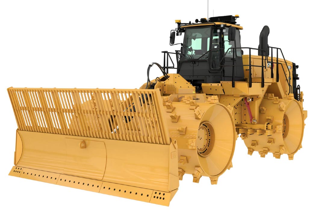 کمپکتور لندفیل CAT 836
