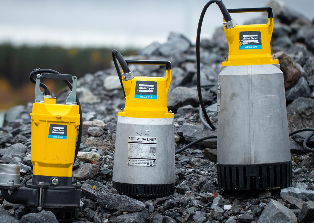واتر پمپ Atlas Copco WEDA 10