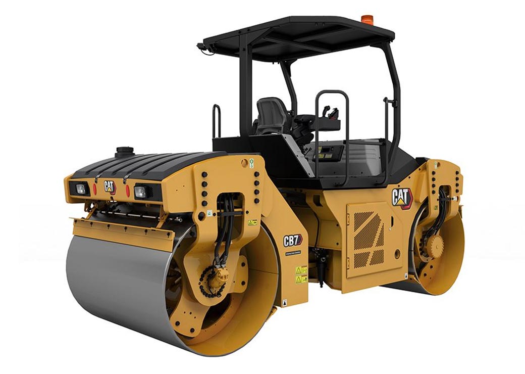 غلتک آسفالت Caterpillar CB7