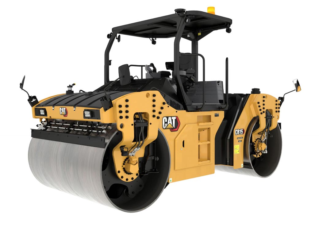 غلتک آسفالت Caterpillar CB15