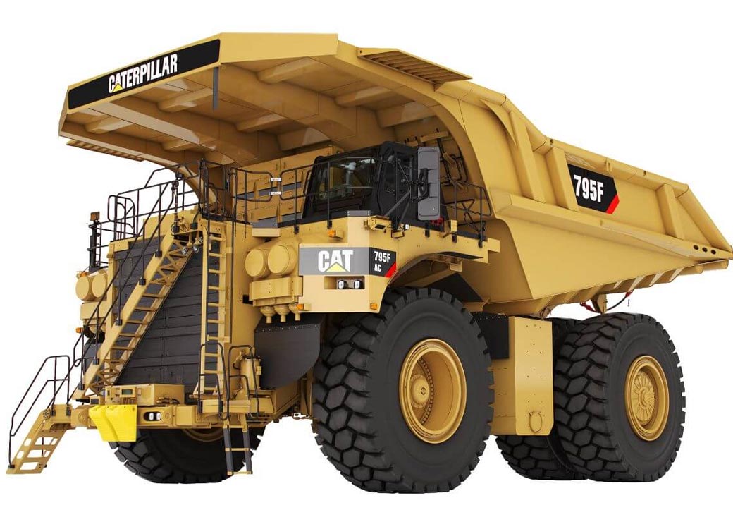 کامیون معدن Caterpillar 795F AC
