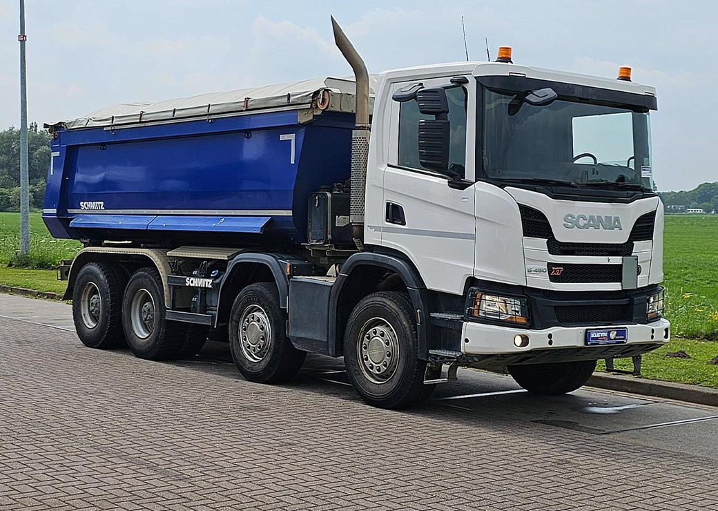 کامیون کمپرسی Scania G 450 XT 8x4