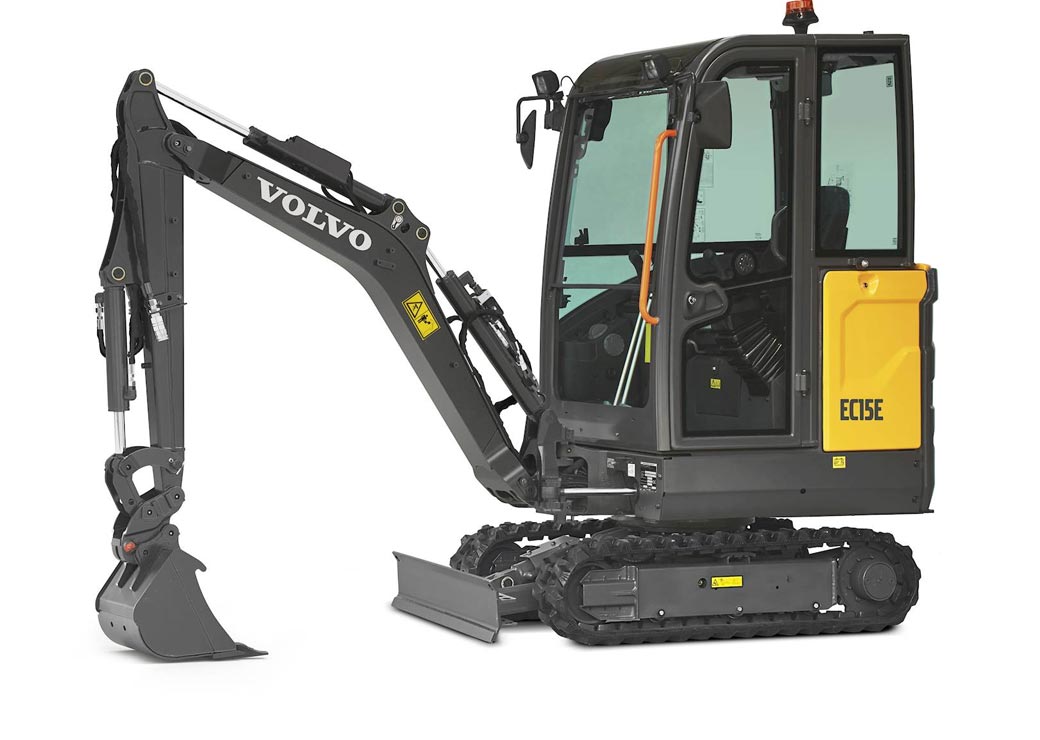 مینی بیل مکانیکی Volvo EC15