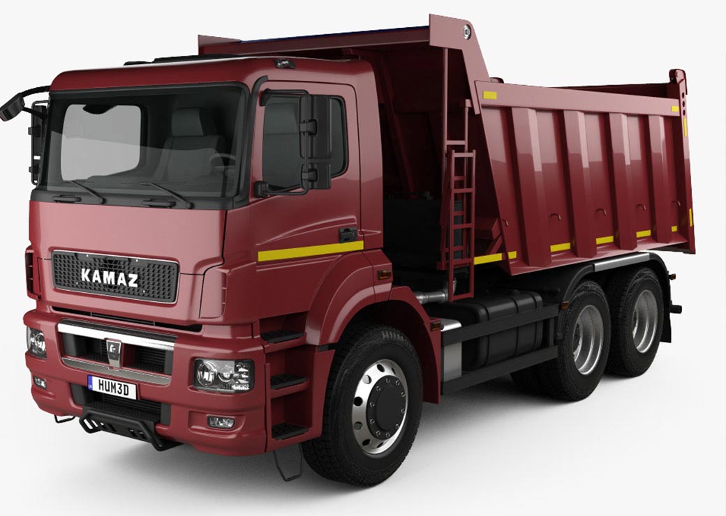 کامیون کمپرسی KAMAZ 6580