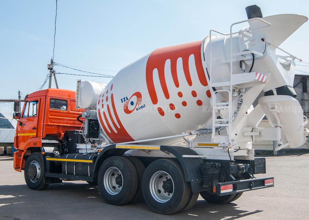 تراک میکسر KAMAZ 58147