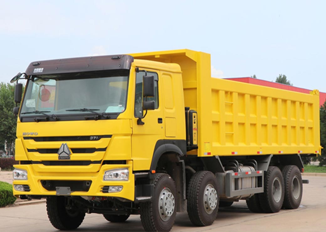 کامیون کمپرسی HOWO 8x4 Tipper