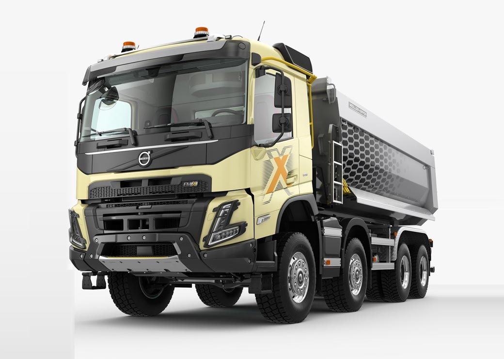 کمپرسی Volvo FMX 8x4 Tipper