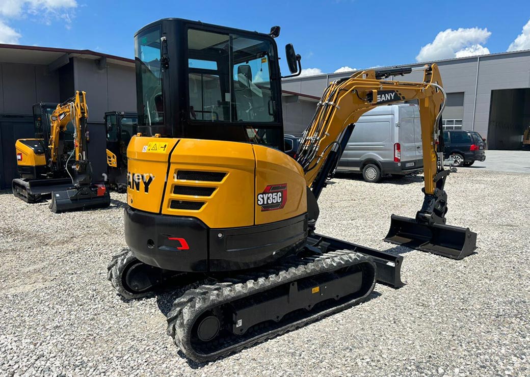 مینی بیل مکانیکی سانی SY35C