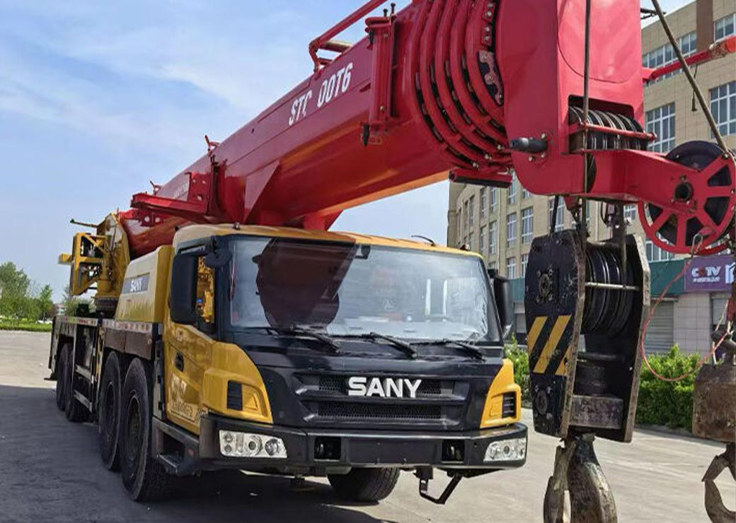 جرثقیل آلترین (All-Terrain) Sany STC800T6 مدل 2007