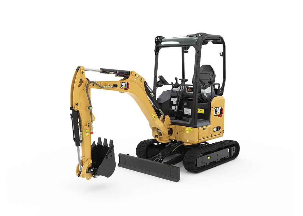 مینی بیل CAT 301.5 / 301.7 CR / 301.8
