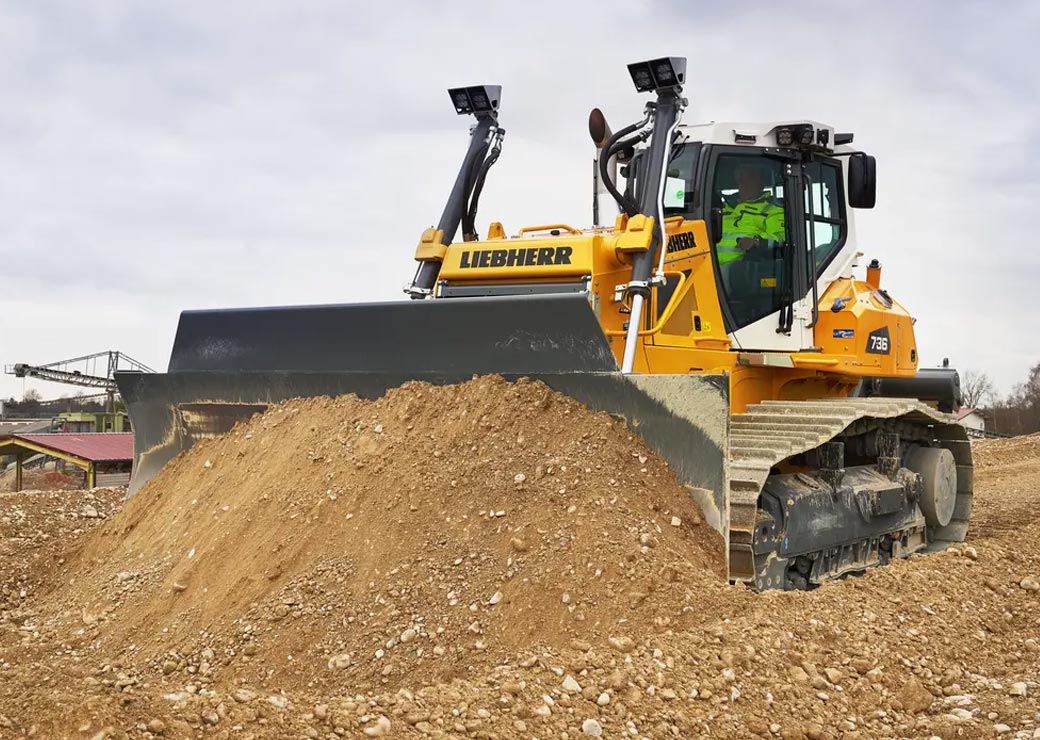 بولدوزر Liebherr PR 736