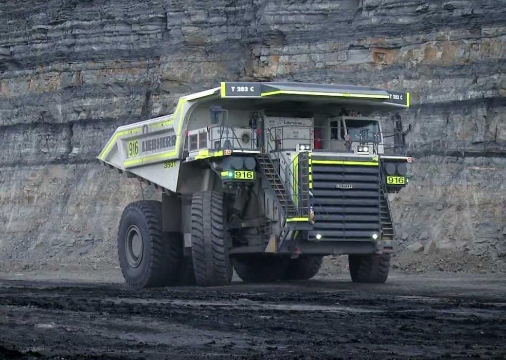 کامیون معدن Liebherr T 282C