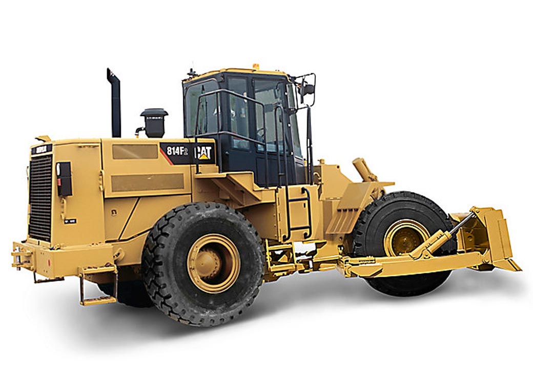 بولدوزر چرخ لاستیکی CAT 814