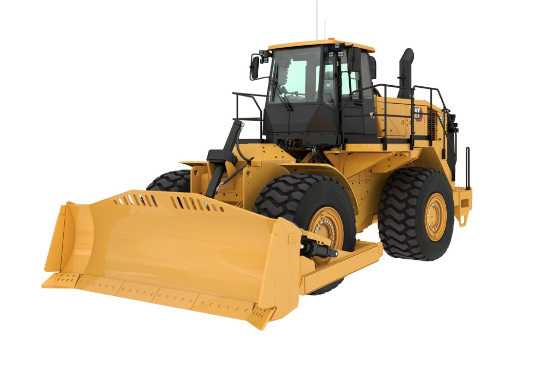 بولدوزر چرخ لاستیکی CAT 824