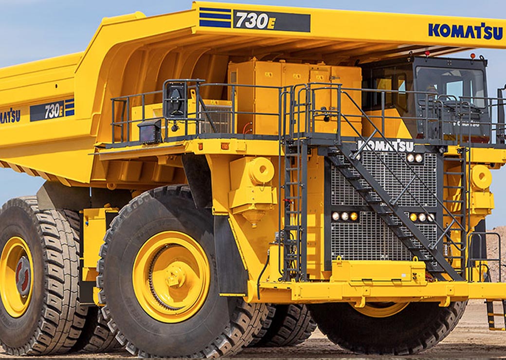 کامیون معدن Komatsu 730E