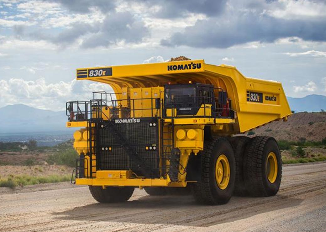 کامیون معدن Komatsu 830E
