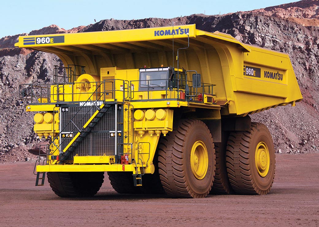 کامیون معدن Komatsu 960E