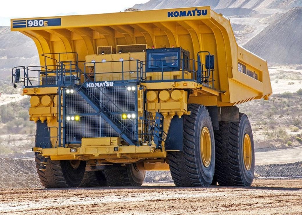 کامیون معدن Komatsu 980E