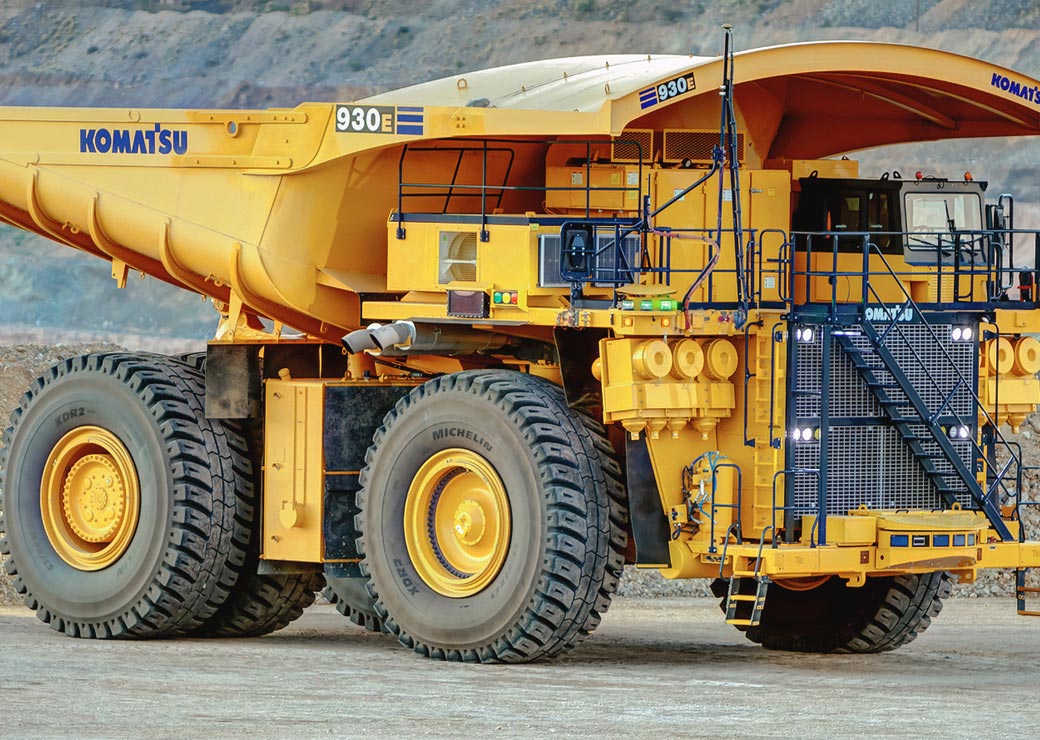 کامیون معدن Komatsu 930E-5