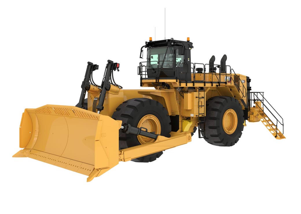 بولدوزر چرخ لاستیکی CAT 854