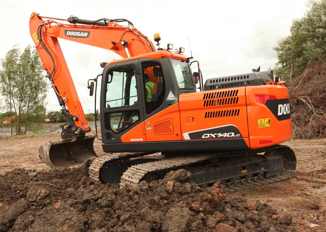 بیل مکانیکی Doosan DX140LC