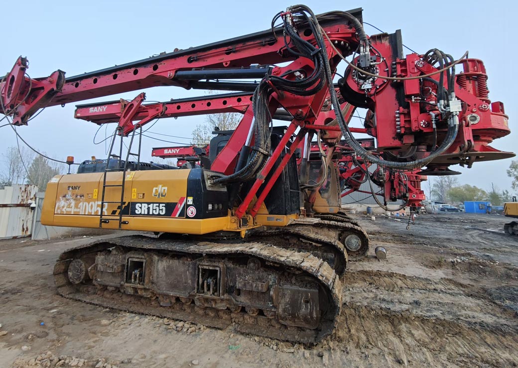 دستگاه حفاری شمع SANY SR155