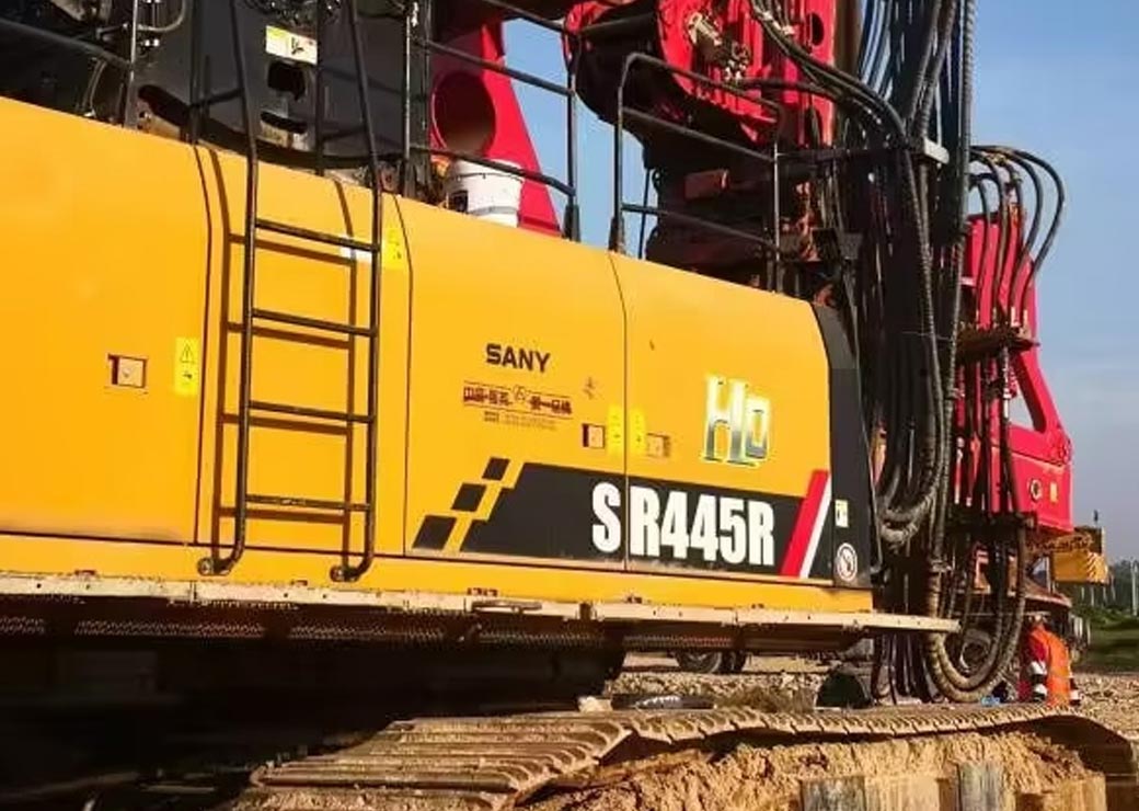 دستگاه حفاری شمع SANY SR445
