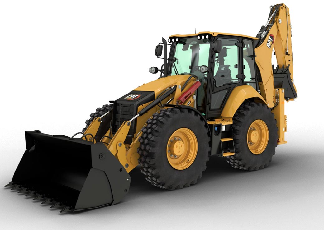 بکهو لودر Caterpillar 444