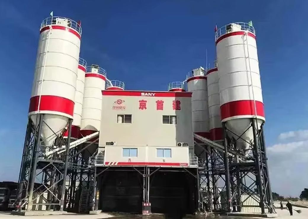 کارخانه بتن SANY HZS120