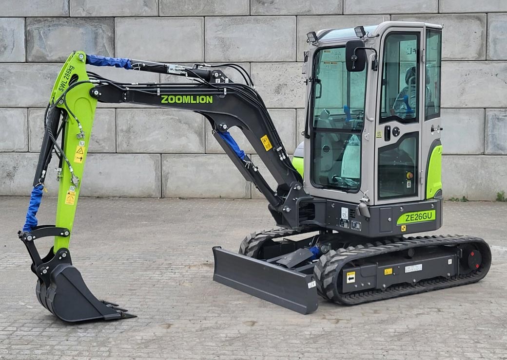 مینی بیل Zoomlion ZE26