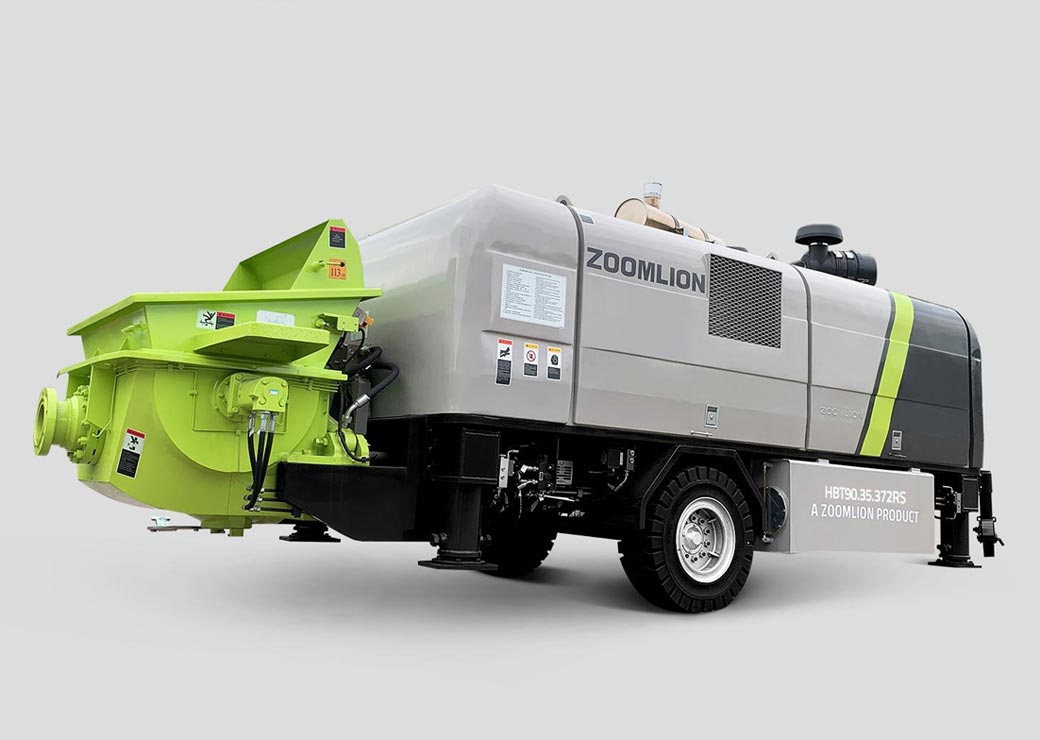 پمپ بتن ثابت (تریلری) Zoomlion HBT90