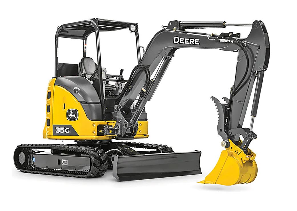 مینی بیل John Deere 35G