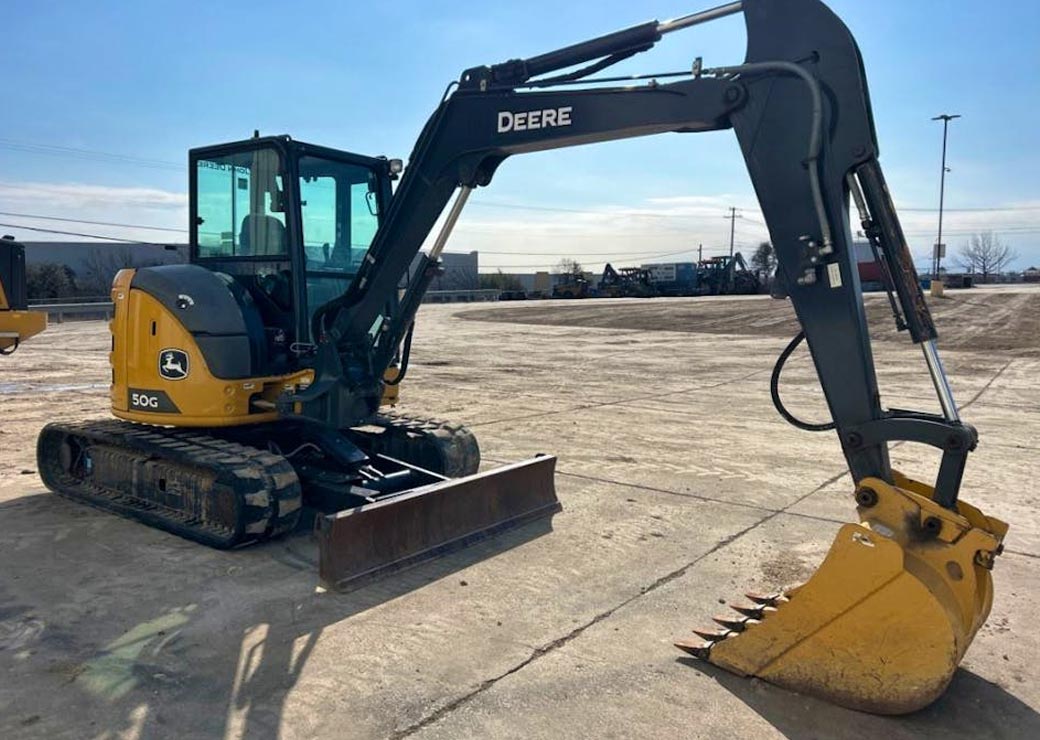 مینی بیل John Deere 50G