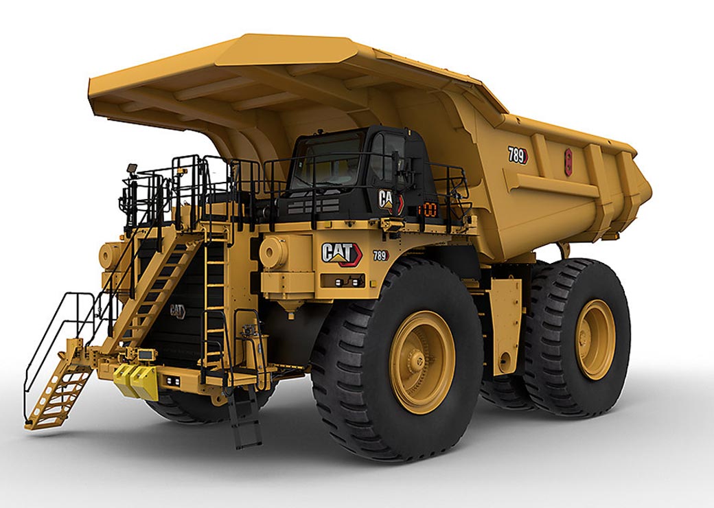 دامپ تراک معدنی Caterpillar 789