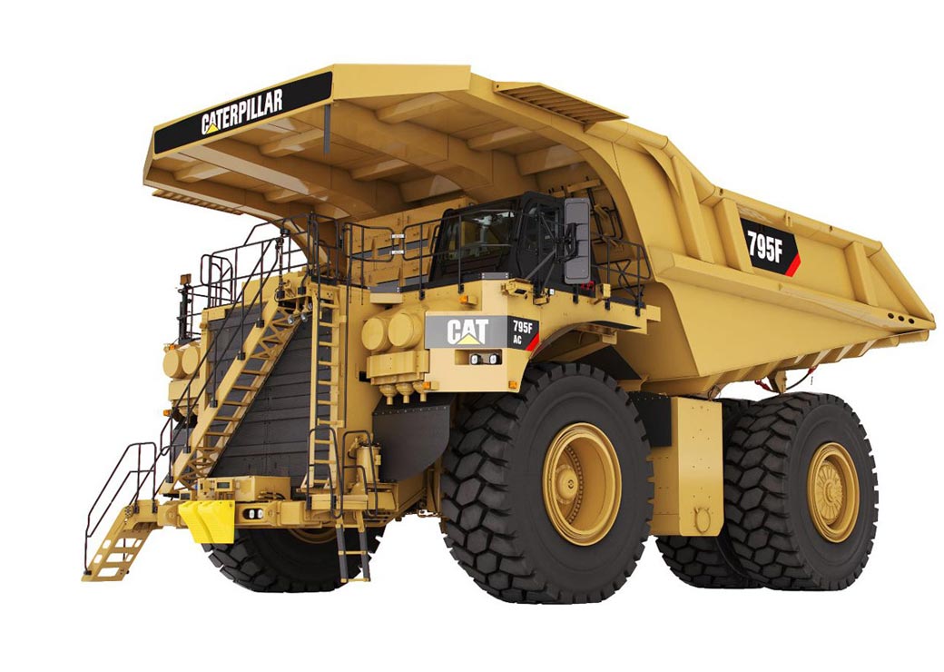 دامپ تراک معدنی Caterpillar 795 (Electric)