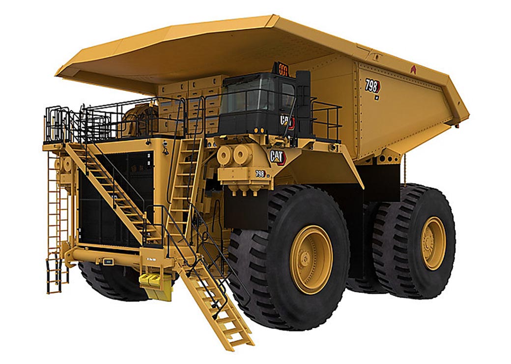 دامپ تراک معدنی Caterpillar 798 AC